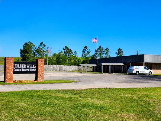 Holder-Wells Coastal Chapel on HWY 613 in Moss Point.