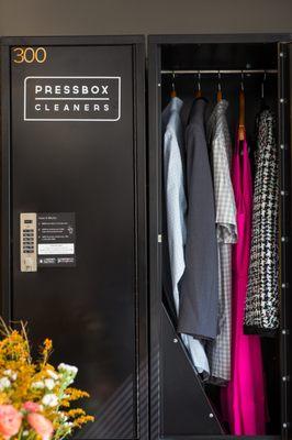 Pressbox provides 24/7 dry cleaning lockers at 111 N Canal