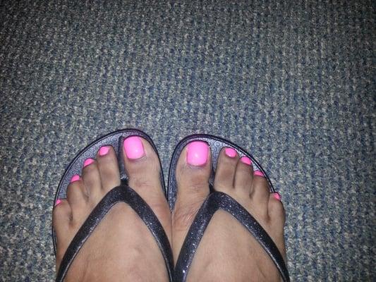 Happy Pedi ending.