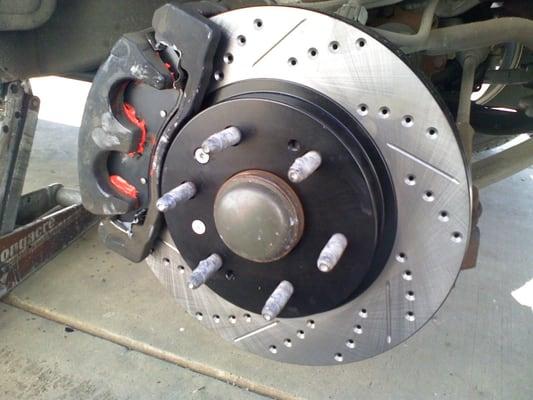 Drill and Slotted rotors