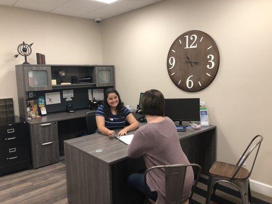 Inside our Cookeville Branch Location