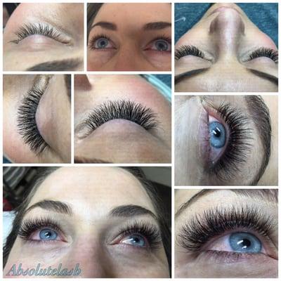 Russian Volume 2, 3 D eyelash extensions