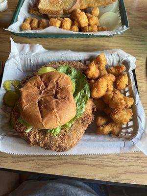 Tenderloin and cauliflower bites.