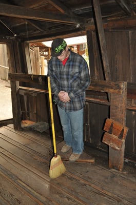 The self balancing broom