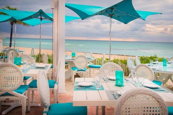 Waterfront Dining Right On The Sand