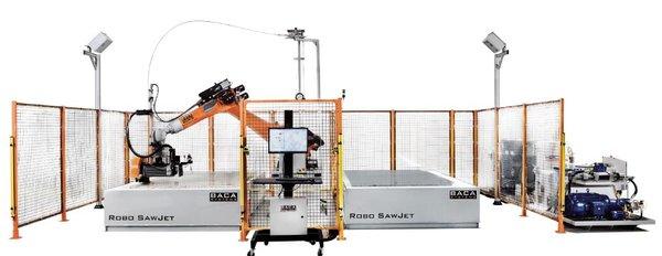 Baca Systems - Robotic Water Jet Cutting