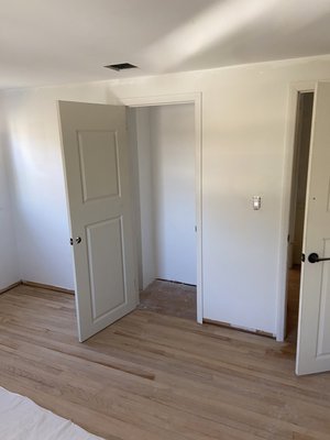 Interior door installations