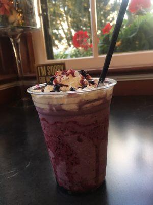 THE Huckleberry Shake