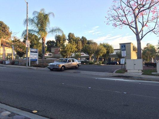 Entrance for Sunset Village, which is the third entrance off of Grand Avenue after passing Diamond Bar Boulevard on the right hand side.