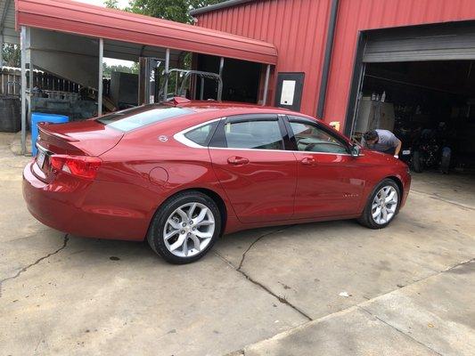 Impala LT ..After a "Superb" Detailing by J & J Car Wash & Detailing....Great Job To Chris & Staff