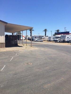 Would not let us park any closer to the storage unit. Guess cause we were no longer paying customers we no longer are entitled to service.