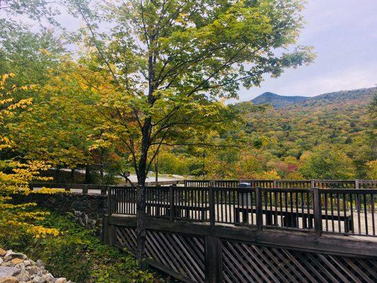 Foliage trip to Flume Gorge at Franconia Notch State Park