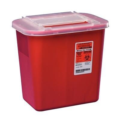 We carry an assortment of sharp containers.