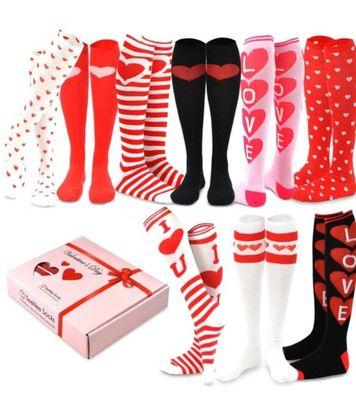 9 PC V-Day socks gift set available now on line in store!!