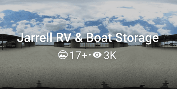 Virtual Tour for a RV Service