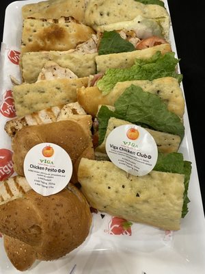 Assorted sandwiches (catering platter)