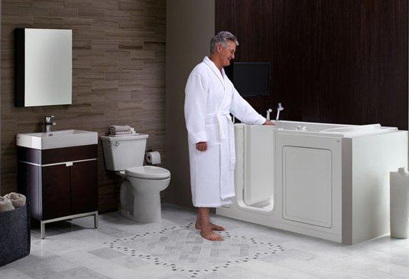 Walk in tub
Safe Tub with Door