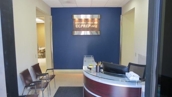 CCPrep's Reception Area