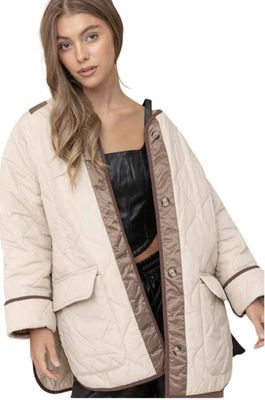 Oversized Quilted Jacket