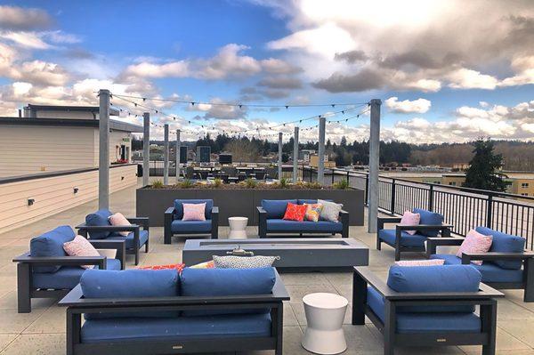 Relax on our rooftop deck