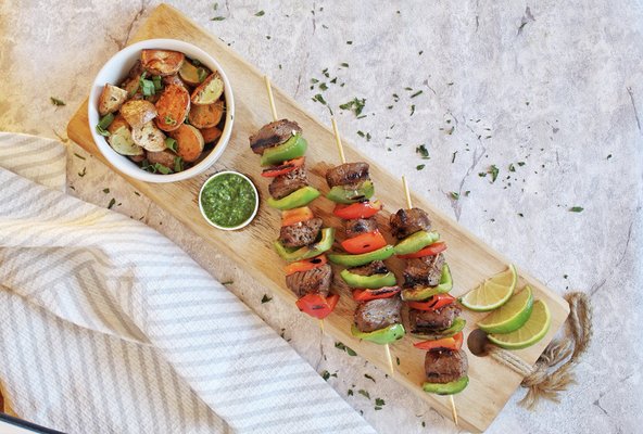 Brazilian Steak Kabobs