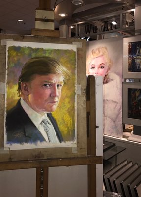 The latest portrait... President-Elect Donald Trump!