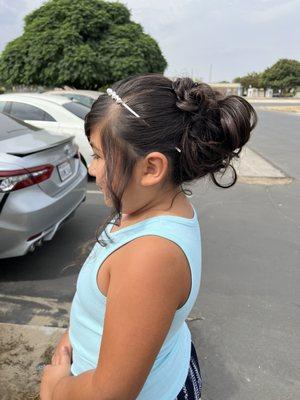 Flower Girl Updo