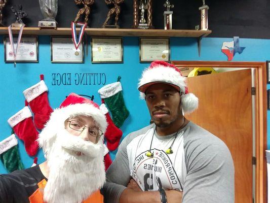 Happy holidays from the trainers at Cutting Edge Fitness