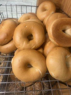 Just look at this golden beautiful bagel