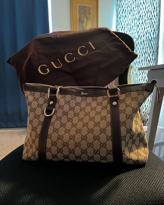 The Gucci bag I purchased today