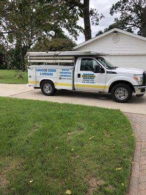 Nofziger here for garage door assistance.