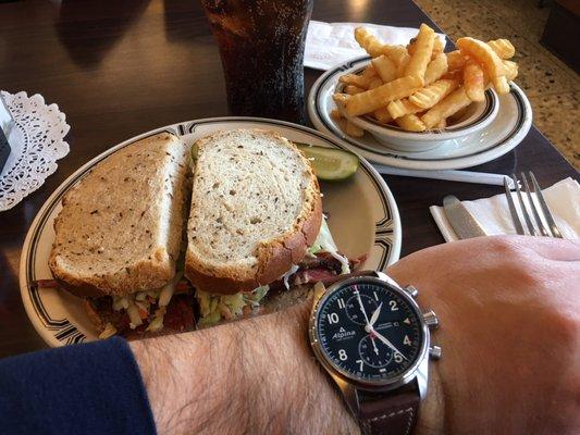 Alpina Startimer Chronograph and a #19 at Langers afterwards.