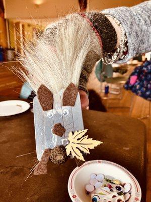 Ashland Nature Center -- Knee-high Naturalists class crafts