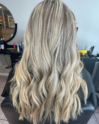 Blended and Blonde! Done by Danielle at Phoenix Salon.