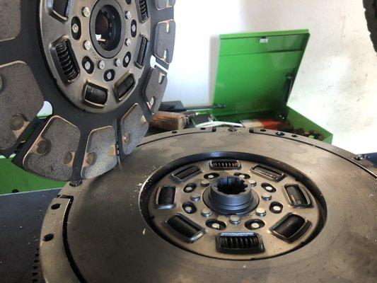 New dual disc clutch