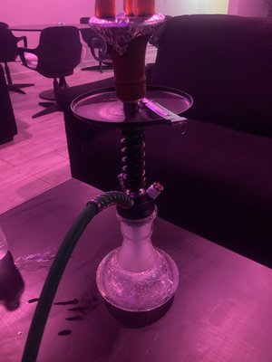 Blue mist with ice hookah