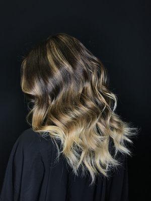 Handpainted highlights by Deanna