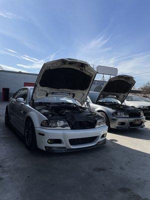 E46 M3s.