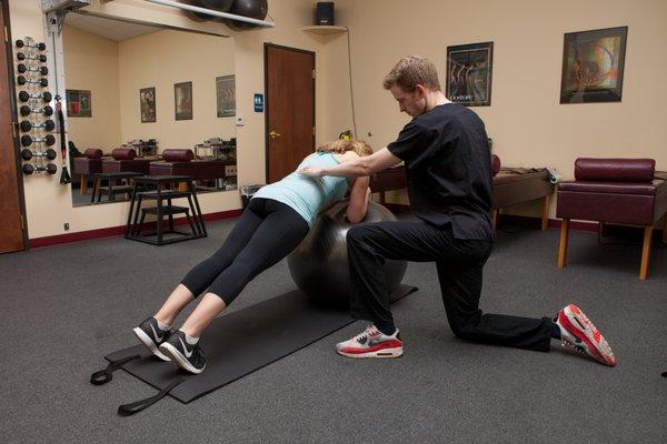 Therapeutic exercise customized to your specific condition.