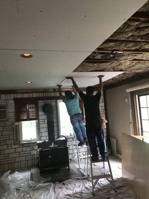 Ceiling repair