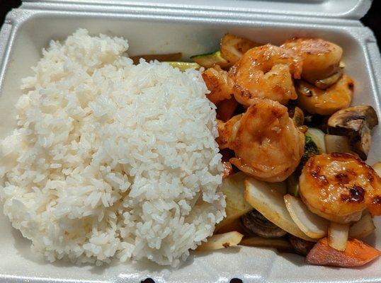 Hibachi shrimp