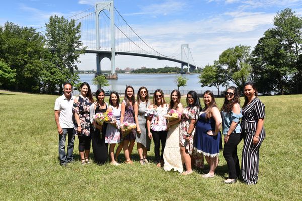 Our administrative and UPK staff at our end of the year celebration at our local park.