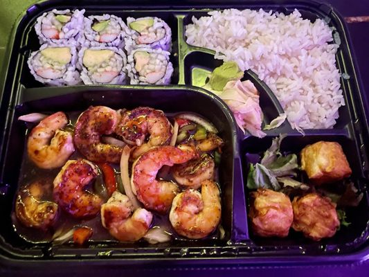 Shrimp Teriyaki Bento Box