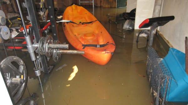 Flooded Basement.