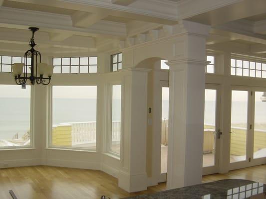 Coffer Ceiling and archway