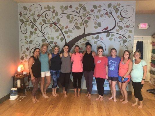 Yoga with teachers!