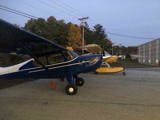 Loprinze Aviation's Fleet  1948 Aeronca Sedan  Bellanca 8GCBC Scout