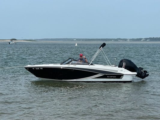 The Glastron Boat bought from Patchogue Shores Marina