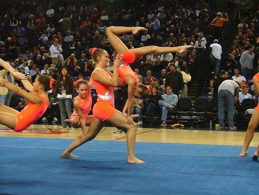 Warriors half time performance.