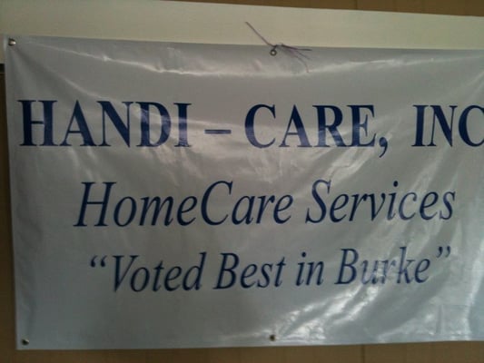 Voted best home health agency in Burke Co.